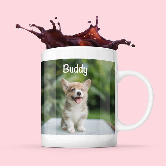 Custom Photo Coffee Mugs, Personalized Mugs w Photo & Customizable