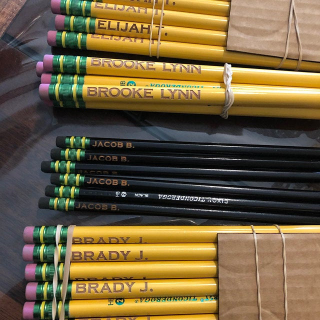 custom pencils , 12 ct