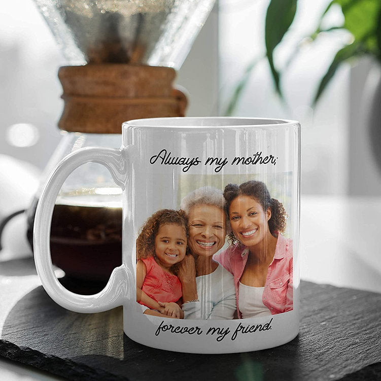 Custom Photo Coffee Mugs, Personalized Mugs w Photo & Customizable